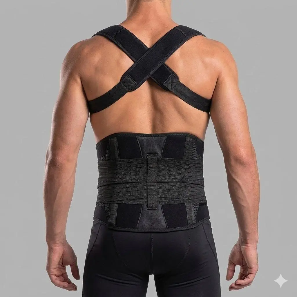Ceinture Lombaire à Fermeture – Soulagement de la Sciatique et de la Lombalgie | Ortho Life