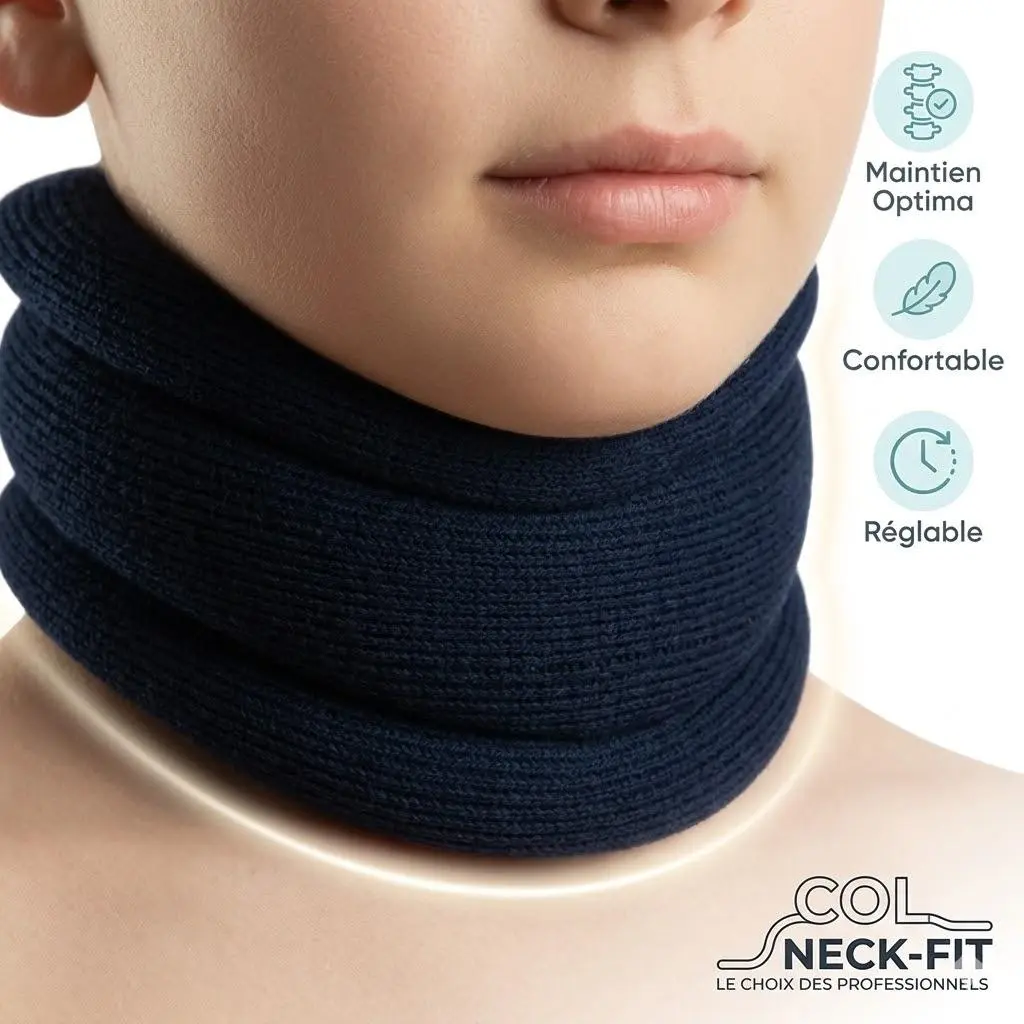 Collier Cervical C1 – Soulagement du Torticolis Aigu et de la Cervicalgie