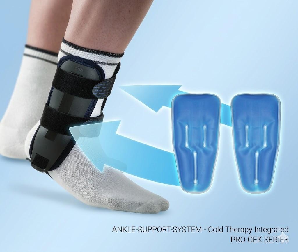 Stabilisateur de cheville en gel – Entorse grave