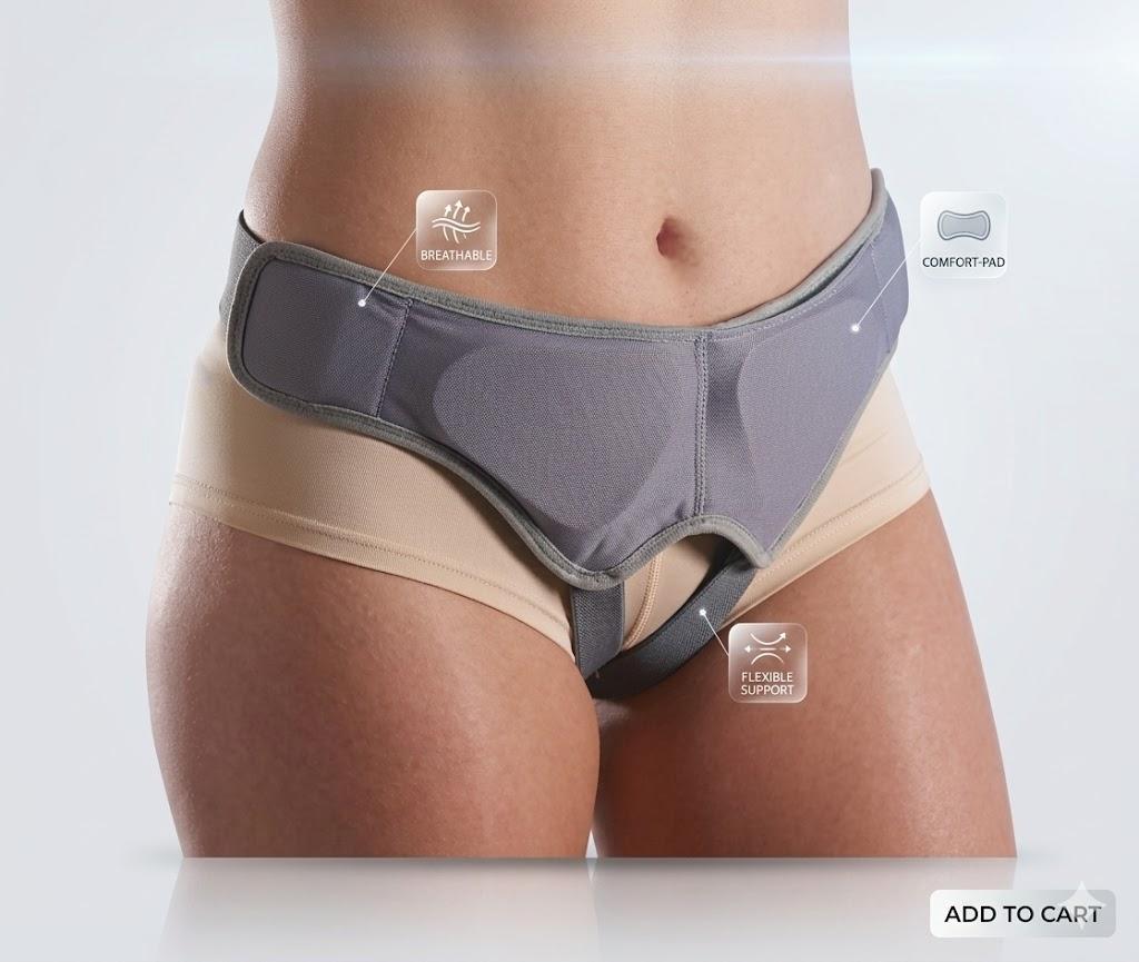 Ceinture Herniaire Simple – Soutien pour Hernie Inguinale Unilatérale
